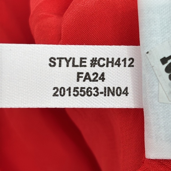 J Crew red Gwyneth layered slip skirt in crinkle chiffon size S NWT CH412 - Picture 10 of 12